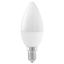 Лампа светодиодная диммируемая Eglo E14 6W 4000K матовая 11582  - 1 купить