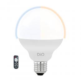 Лампа светодиодная диммируемая Eglo E27 12W 2700-6500K матовая 11811  - 1 купить