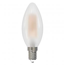 Лампа светодиодная филаментная Volpe E14 5W 4000K матовая LED-C35-5W/4000K/E14/FR/SLF UL-00008323  купить