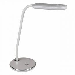 Настольная лампа (10290) Volpe TLD-522 Silver/LED/360Lm/6000K/Dimmer 