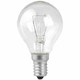 Лампа накаливания ЭРА E14 40W 2700K прозрачная ЛОН ДШ40-230-E14-CL C0039814  - 1 купить