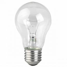 Лампа накаливания ЭРА E27 40W 2700K прозрачная A50 40-230-Е27-CL Б0039121  - 1 купить