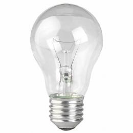 Лампа накаливания ЭРА E27 40W 2700K прозрачная ЛОН А55/А50-40-230-E27-CL C0039807  - 1 купить