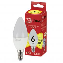 Лампа светодиодная ЭРА E14 6W 2700K матовая LED B35-6W-827-E14 R Б0052383  - 1 купить