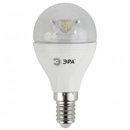 Лампа светодиодная ЭРА E14 7W 2700K прозрачная LED P45-7W-827-E14-Clear Б0017241  купить