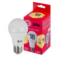 Лампа светодиодная ЭРА E27 18W 2700K матовая LED A65-18W-827-E27 R Б0052380  купить