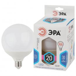 Лампа светодиодная ЭРА E27 20W 4000K матовая LED G120-20W-4000K-E27 Б0049081  - 1 купить