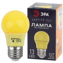 Лампа светодиодная ЭРА E27 3W 3000K желтая ERAYL50-E27 Б0049581  купить