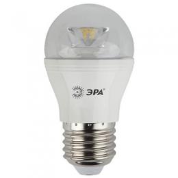 Лампа светодиодная ЭРА E27 7W 2700K прозрачная LED P45-7W-827-E27-Clear Б0017243  - 1 купить