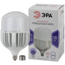 Лампа светодиодная сверхмощная ЭРА E27/E40 120W 6500K матовая LED POWER T160-120W-6500-E27/E40 Б0051794  - 1 купить