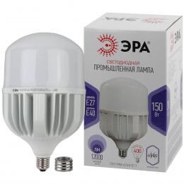 Лампа светодиодная сверхмощная ЭРА E27/E40 150W 6500K матовая LED POWER T160-150W-6500-E27/E40 Б0049106  - 1 купить