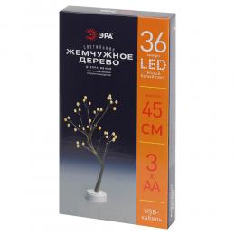 Светодиодная новогодняя фигура ЭРА ЕGNID-36W жемчужное дерево 36 LED Б0051949  купить